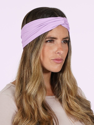 Lavander Blush Turban Twisted Headband