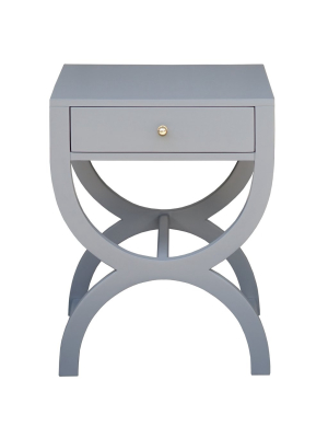 Worlds Away Alexis Side Table