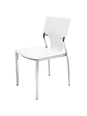 Nuevo Lisbon Dining Chair - White