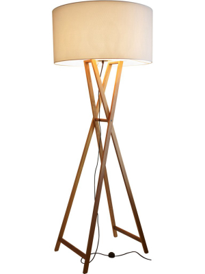 Cala Floor Lamp - Oak