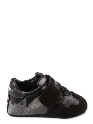 Dolce & Gabbana Kids Ns1 Camouflage Sneakers