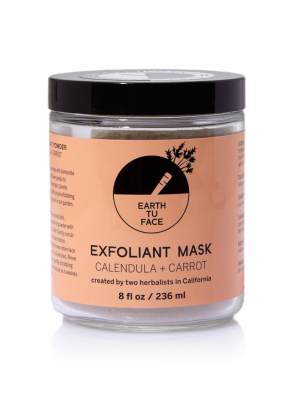 Organic Calendula + Carrot Exfoliant Powder Mask - 8 Oz