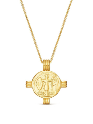 Lucy Williams Caesar Coin Necklace