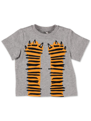 Stella Mccartney Kids Paws Up Print T-shirt