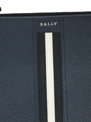 Bally Tenery Striped Clutch Bag