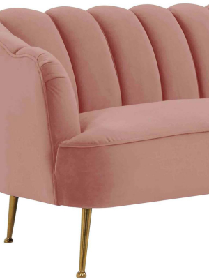 Ella Petite Sofa, Rose