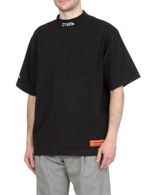 Heron Preston Ctnmb Mock Neck T-shirt