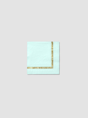 Mint Cocktail Napkins