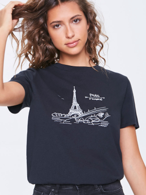 Organic Cotton Paris Tee