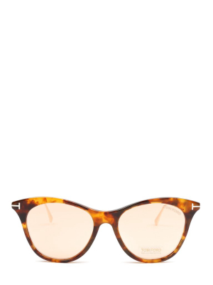 Tom Ford Eyewear Cat Eye Frame Sunglasses