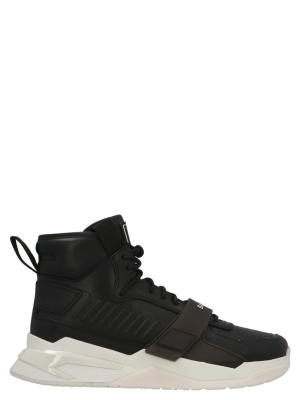 Balmain B-ball Strap Sneakers