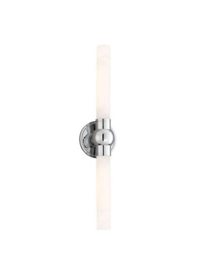 Cornwall 2 Light Bath Bracket Polished Chrome