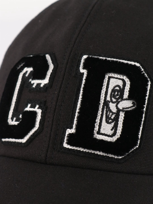 Dior Homme X Kenny Scharf Logo Patched Baseball Cap