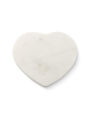 Marble Heart Trivet