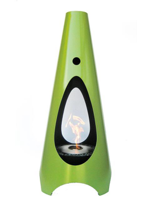Hausfire Ethanol Fireplace - Avocado