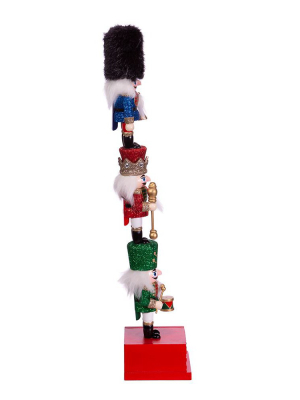 Kurt Adler 16" Stacked Miniature Nutcracker With Calendar