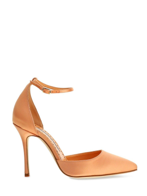 Manolo Blahnik Zaka Ankle-strap Sandals