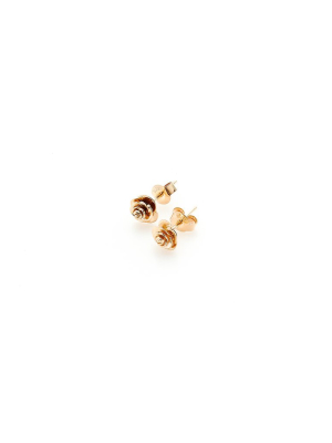 Rose Bud Earring - Gold Plated