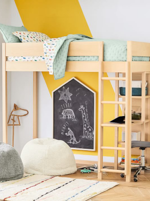 Nash Loft Bed - Natural