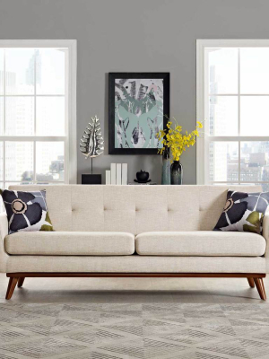 Emory Upholstered Sofa Beige