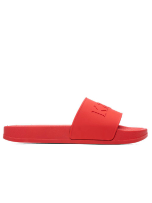 Kappa Authentic Caesar 2 Slides - Red