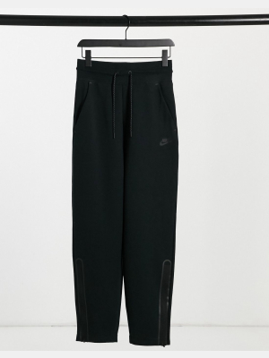 Nike Tech Fleece Oversized High Waisted Sweatpants Black