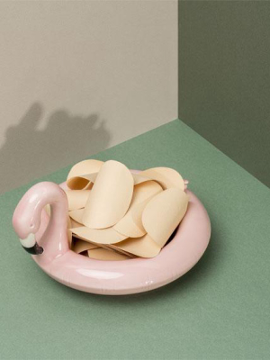 Floatie Ceramic Flamingo Dish By Doiy