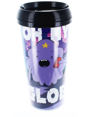 Just Funky Adventure Time "oh My Glob" 16oz Travel Mug