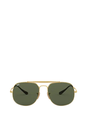 Ray-ban General Square Aviator Sunglasses