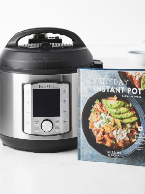 Instant Pot Duo Evo Plus & Williams Sonoma Everyday Instant Pot Cookbook, 6-qt.