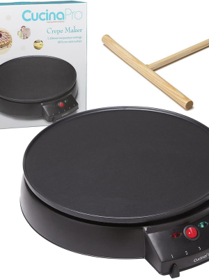 Cucinapro Electric Non-stick Crepe Maker & Griddle 12"