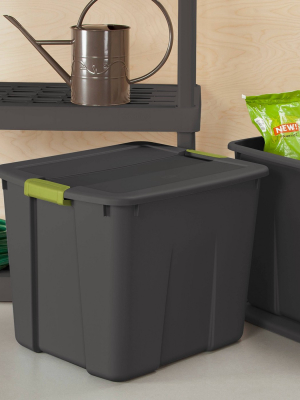 Sterilite 20gal Latching Tote