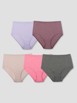 Fruit Of The Loom Women's Beyondsoft 5pk Classic Briefs - Colors May Vary