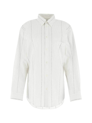 Balenciaga Large Fit Striped Shirt