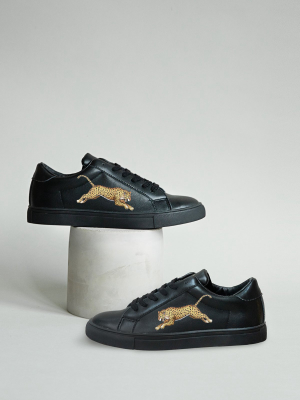 Leopard Black Sneaker