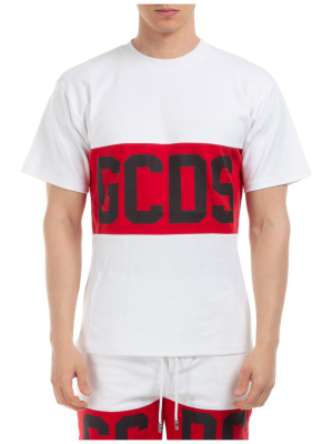 Gcds Band Logo Print T-shirt