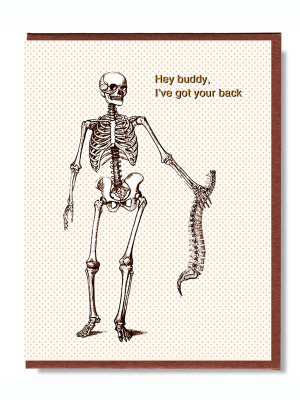 Hey Buddy, I Got Your Back Card