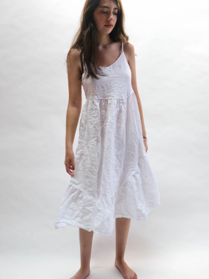 Sandrine Dress In White By Cp Shades