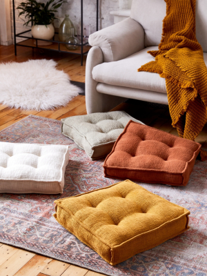 Luna Slub Floor Pillow