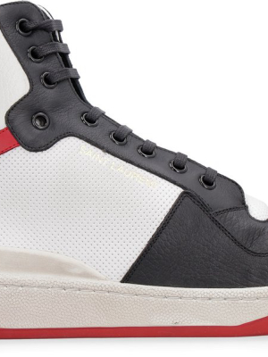 Saint Laurent Sl24 High-top Sneakers