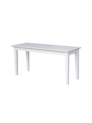 Shaker Styled Bench - International Concepts