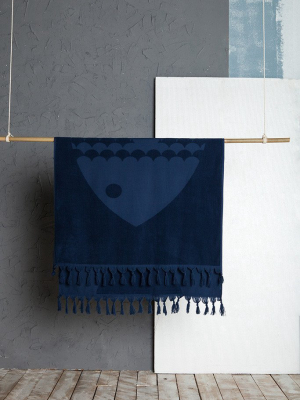 Marinero Navy Towel