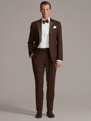 Gregory Flannel Tuxedo Trouser