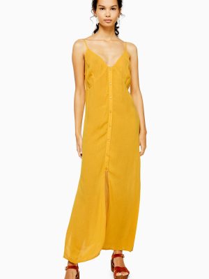 Ochre Cami Maxi Beach Dress