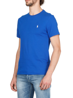 Polo Ralph Lauren Logo Embroidered Round Neck T-shirt