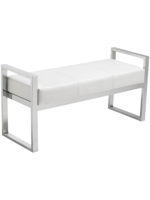 Darby Bench, White