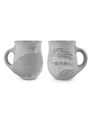 Reversible Mermaid & Whale Mug