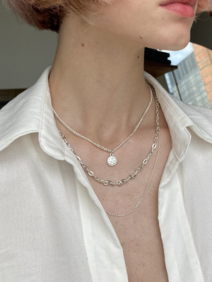 Coin Layering Necklace Set