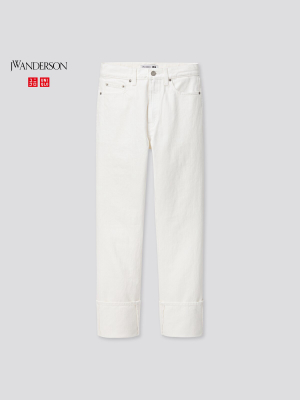 Women High-rise Slim-fit Straight Jeans (jw Anderson)