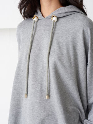 Mylo Grey Jersey Hoodie